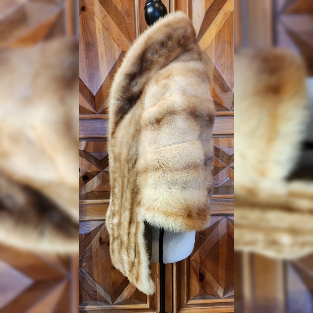 1960 Mr. John Mink Stole Fur - Picture 4 of 9